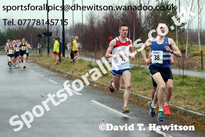 Mens relay, Elswick Harriers Relays, Newburn, Newcastle. Photo: David T. Hewitson/Sports for All Pics